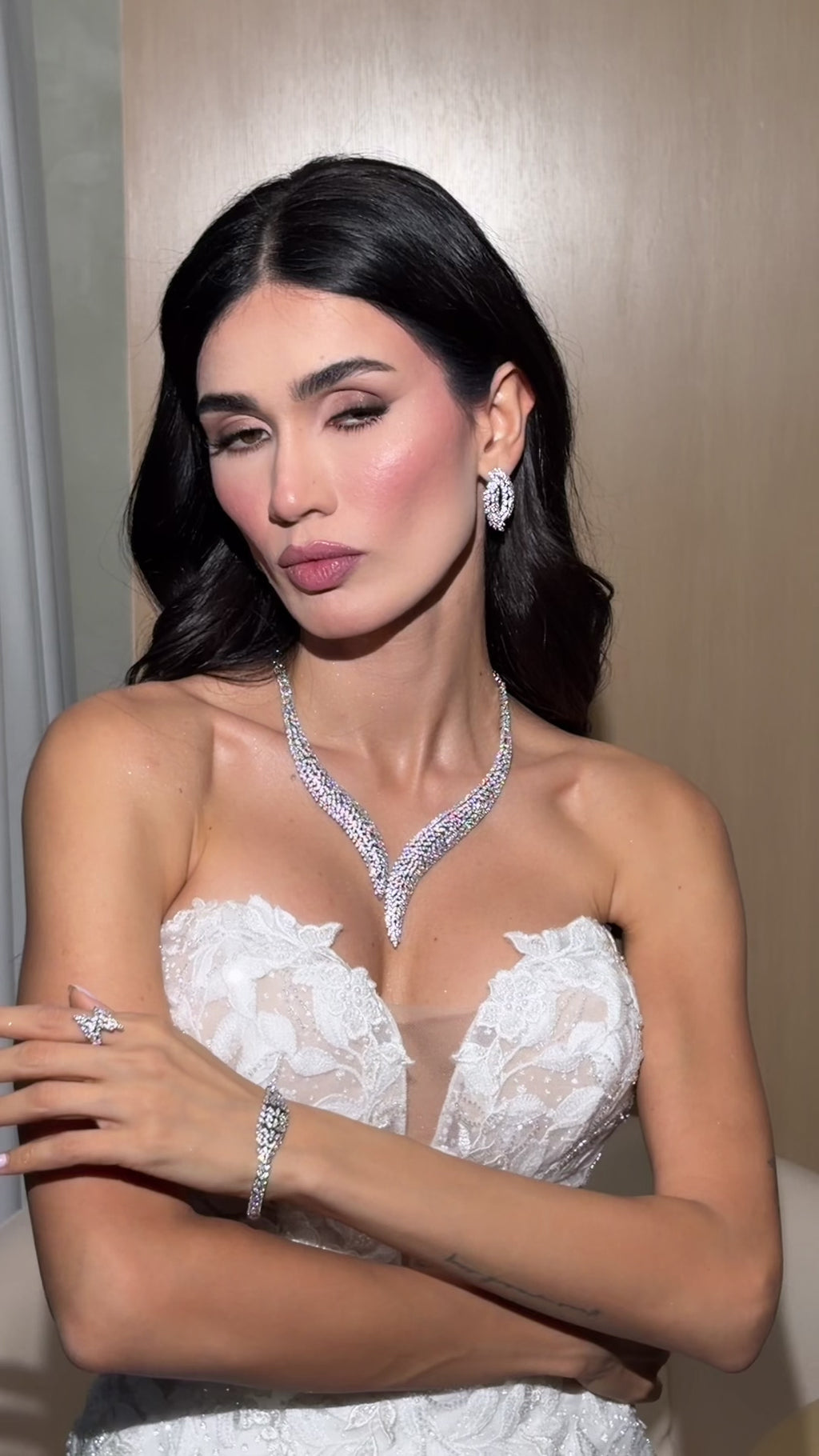 VIOLET BRIDAL SET